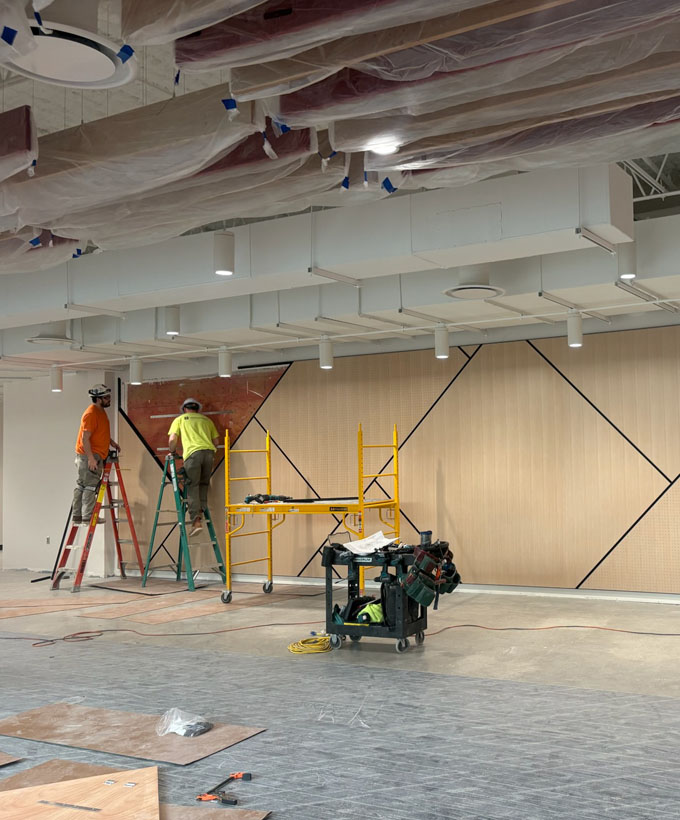 Thompson Brothers workers on job site